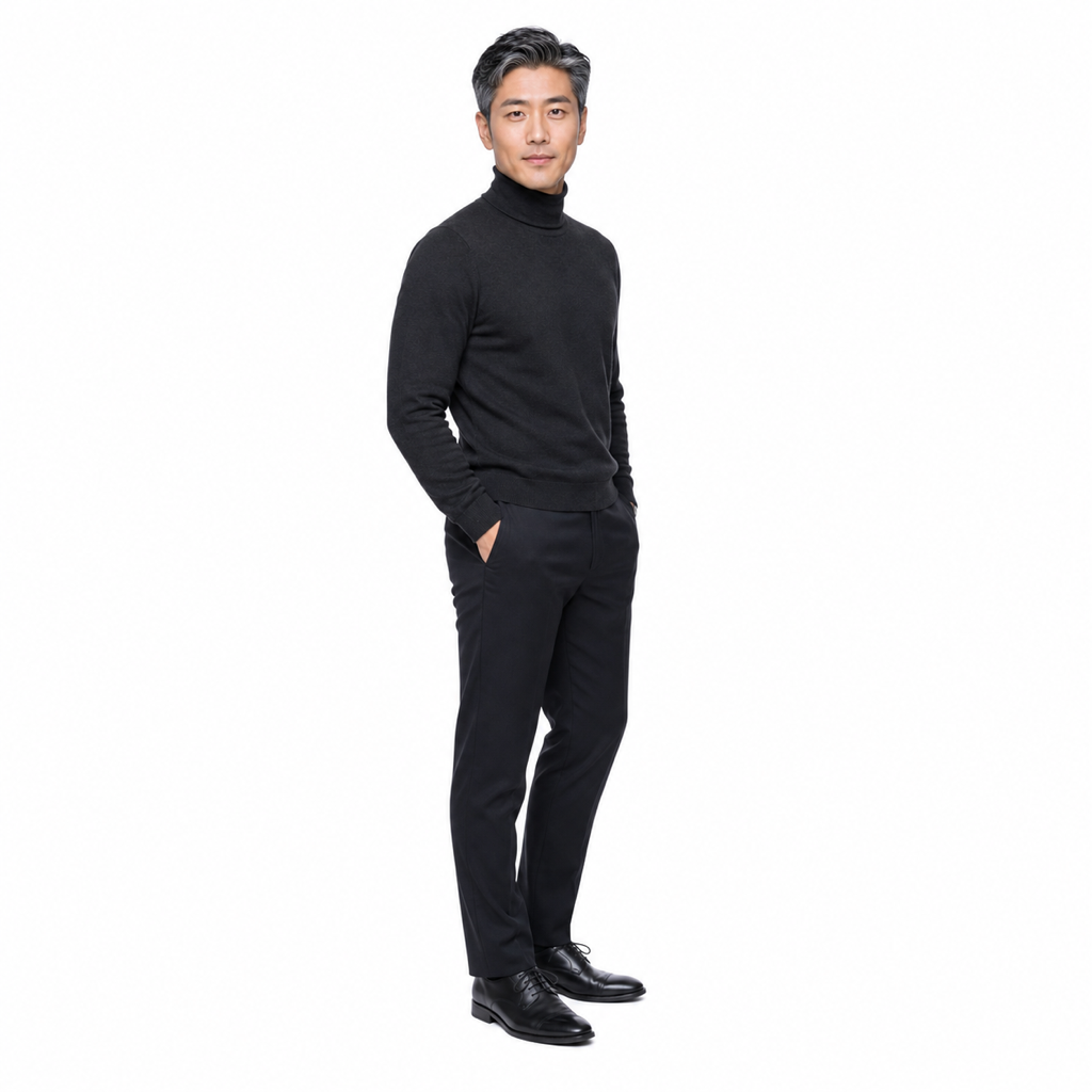 우 45도 전신