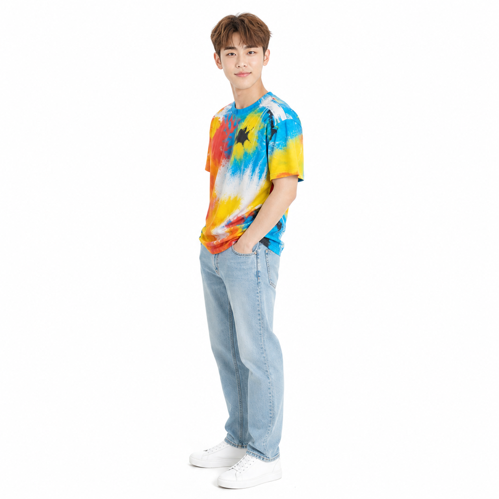 우 45도 전신
